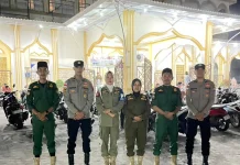 Satpol PP Subulussalam Jamin Keamanan Ibadah Tarawih Warga