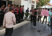 Gelar Unjuk Rasa, Pemuda di Singkil Pertanyakan Transparansi Dana Banpres