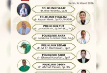 Jadwal Poliklinik RSUD Subulussalam Senin 16 Maret 2026