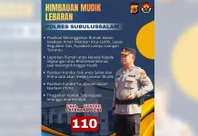 Sebelum Ditinggal Mudik, Polisi Imbau Masyarakat Jaga Keamanan Rumah