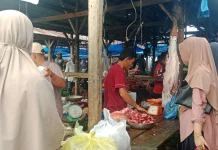 Harga Daging Meugang Lebaran di Singkil, Bisa Capai Rp200 ribu Perkilogram