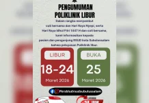 Sambut Idul Fitri dan Nyepi, Layanan Poliklinik RSUD Subulussalam Libur Sepekan