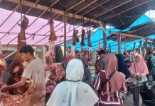 Warga Subulussalam Serbu Daging Meugang, Harganya hingga Rp180 Ribu Perkilogram
