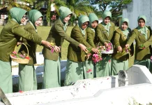 HUT ke-80, Persit Singkil Ziarah Makam Pahlawan