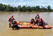 Polisi dan Basarnas Evakuasi Jasad Pria di Lae Soraya Subulussalam