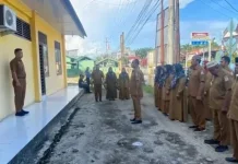 Camat Simpang Kanan Minta ASN Berikan Pelayanan Maksimal pada Masyarakat