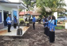Pegawai RRI SP Singkil Gelar Apel kesadaran Nasional
