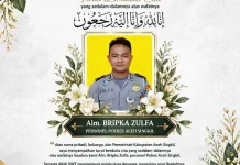 Seorang Personel Polres Aceh Singkil Meninggal Dunia saat Upacara