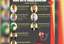 Jadwal Poliklinik RSUD Subulussalam Senin 18 Mei 2026