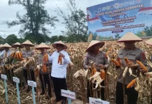 Pemkab Singkil Apresiasi Polri Dukung Ketahanan Pangan di Singkil