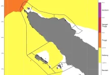 Tinggi Gelombang Laut Perairan Singkil 2,5 Meter