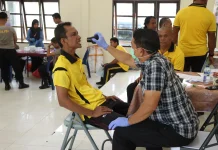 Tim Bid Dokkes Polda Aceh Periksa Kesehatan Personel Polres Aceh Singkil