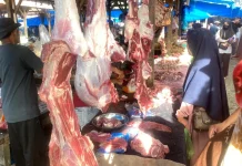 Jelang Idul Adha, Harga Daging Masih Stabil di Singkil