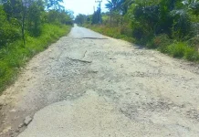 Jalan Lintas Subulussalam - Rundeng Rusak Parah