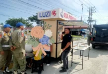 Langgar Qanun Ketertiban Umum, Kios Parfum di Lapangan Beringin Ditertibkan