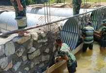Proyek Jembatan Aramco di Subulussalam Dikebut