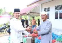 Polres Aceh Singkil Sembelih Enam Ekor Sapi Kurban