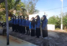 Angkasawan -angkasawati RRI Singkil Gelar Apel Hari Lahir Pancasila virtual zoom.