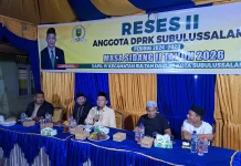 Reses II, Wakil Ketua DPRK Mukmin Pardosi Komitmen Kawal Usulan Warga Batu Napal