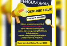 Libur Tahun Baru, Poliklinik RSUD Subulussalam Tutup, IGD Siaga Seharian