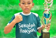 Rasyid Al Ghani meraih juara 2 pada Ajang perlombaan O2SN