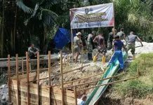Konektivitas Terbuka, Pengecoran Jembatan di Subulussalam Dikebut