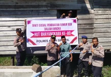 Penuhi Air Bersih Pesantren Darus Salihin, Polres Aceh Singkil Bangun Sumur Bor