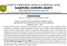 Resmi Dibuka, P2K di Subulussalam Mulai Jaring Bakal Calon Kepala Desa