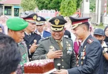 HUT Bhayangkara Ke- 80, TNI Beri Kejutan Kepada Polri di Singkil