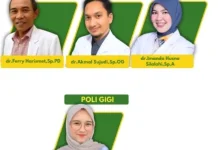 Ini Jadwal  Dokter Spesialis RSUD 03 Juli