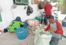 Cuaca Cerah Dongkrak Produksi dan Daya Beli Ikan Asin