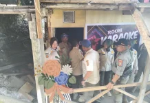 Dugaan Khalwat di Room Karaoke, Satpol PP Subulussalam Pasang Banner Peringatan