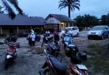 Hari Pertama Sekolah di Aceh Singkil, Orangtua Antar Anak Mulai Subuh