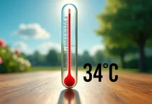 Suhu Aceh Hari Ini Mencapai 34°C