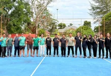 Kejari Subulussalam dan PN Singkil Perkuat Koordinasi lewat Tenis Persahabatan