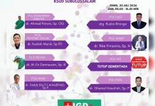 Jadwal Poliklinik RSUD Subulussalam Senin 20 Juli 2026