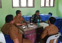 Babinsa dan Guru di Singkil Komit Tingkatkan Mutu Pendidikan