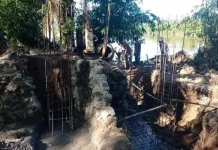Ini Progres Pembangunan Jembatan Gantung Cibubukan-Serasah Singkil