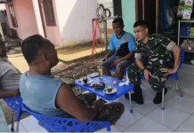 Babinsa Dorong Warga Perkuat Upaya Menjaga Kebersihan Desa