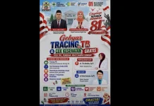 Sambut HUT RI ke-81, Pustu Singkil Utara gelar Gebyar Tracing TB & Cek Kesehatan Gratis