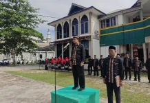 HUT ke- 81 RI, Kankemenag Aceh Singkil Ajak ASN Tingkatkan Disiplin Kinerja
