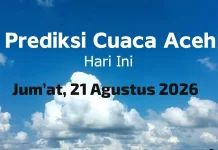 BMKG: Cuaca di Aceh Hari ini Bervariasi