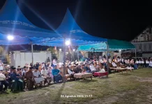 Rapai MAN Aceh Singkil Semarakkan Maulid di Masjid Baiturrahim Singkil