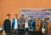 Tiga Desa di Aceh Selatan Dapatkan Akses Air Bersih Pascabencana