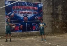 Turnamen Voli CV Tumangger Cup I Semarakkan HUT Ke-81 RI di Subulussalam