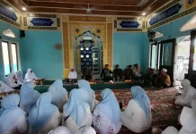 Peringati HUT RI dan Maulid Nabi, Kaum Ibu Gelar Pengajian Akbar