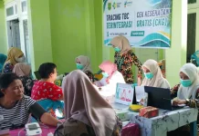 Warga Penanggalan Disasar Tracing TBC dan Layanan Cek Kesehatan Gratis