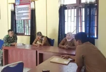 Kolaborasi Dengan Perangkat Desa, Babinsa Perkuat Akurasi Adminduk Warga