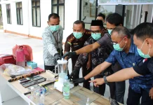 Musnahkan Ratusan BB dari 33 Perkara, Kajari Singkil : Paling Menonjol Narkotika