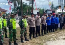Apel Gabungan Karhutla, Camat Simpang Kanan Tekankan Kolaborasi dan Kerjasama